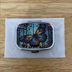 New Colorful Butterfly Pill Case
